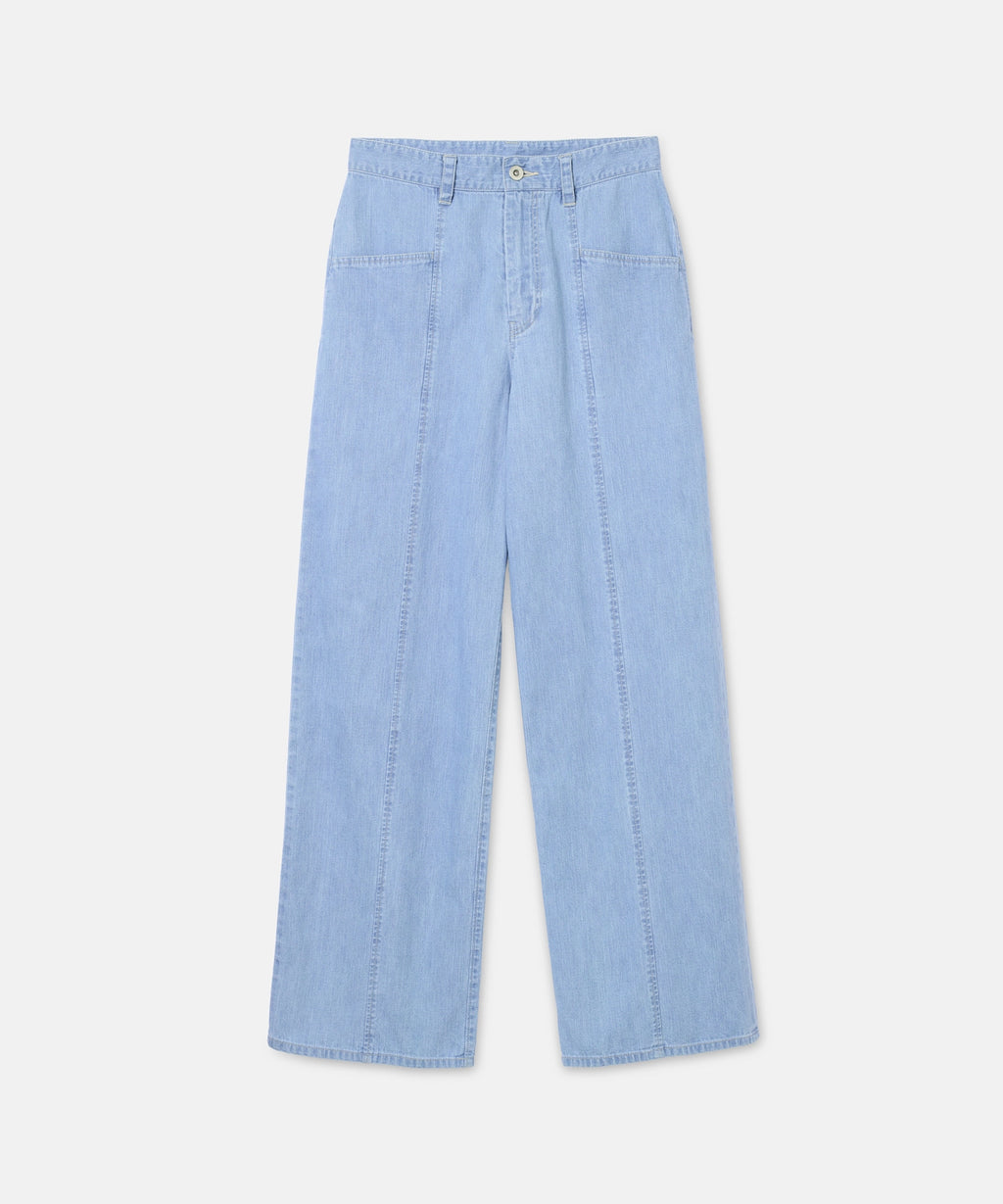 SUMMER DENIM PANTS – SEAGREEN