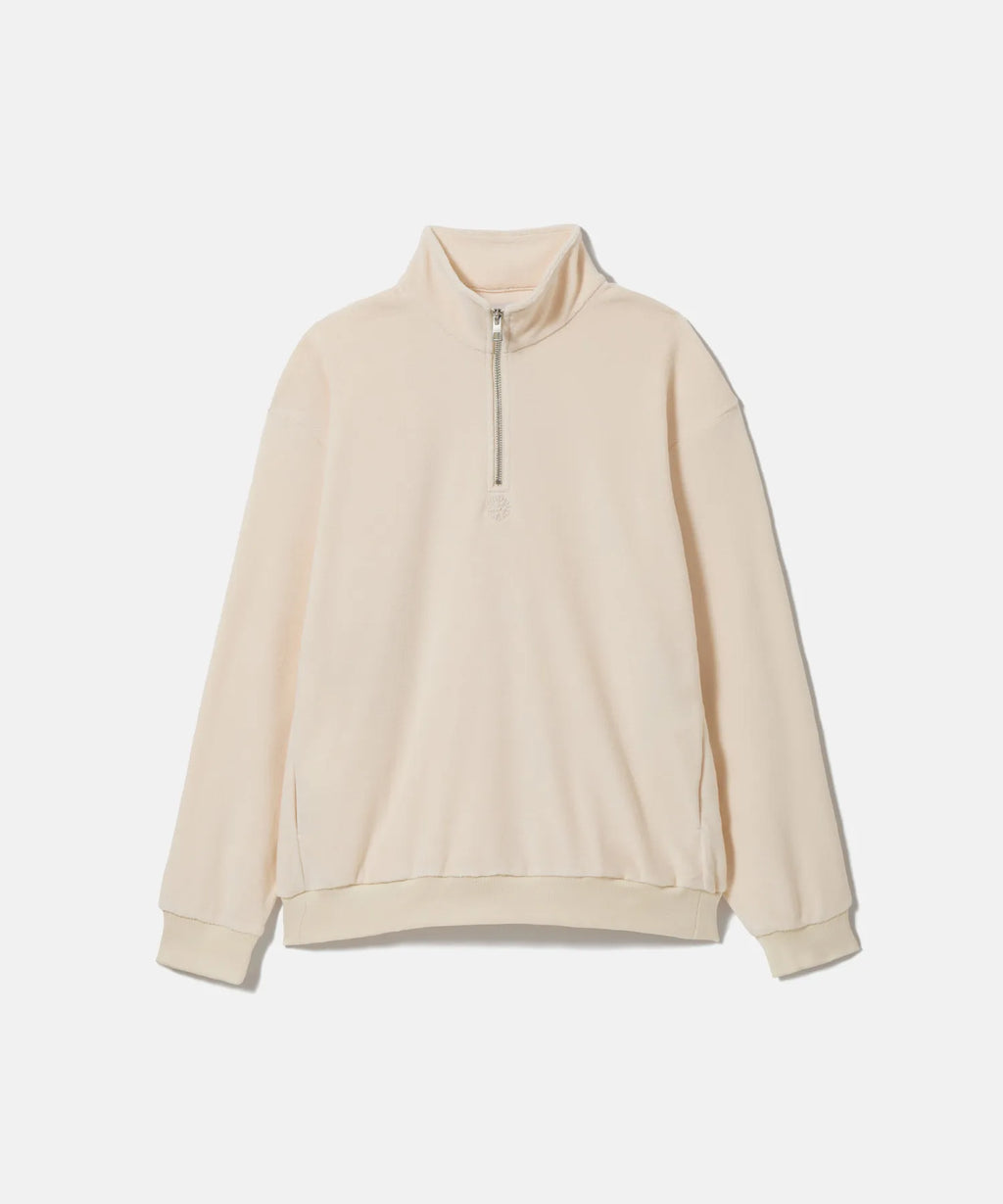 PLANE PILE HALFZIP PULLOVER – SEAGREEN