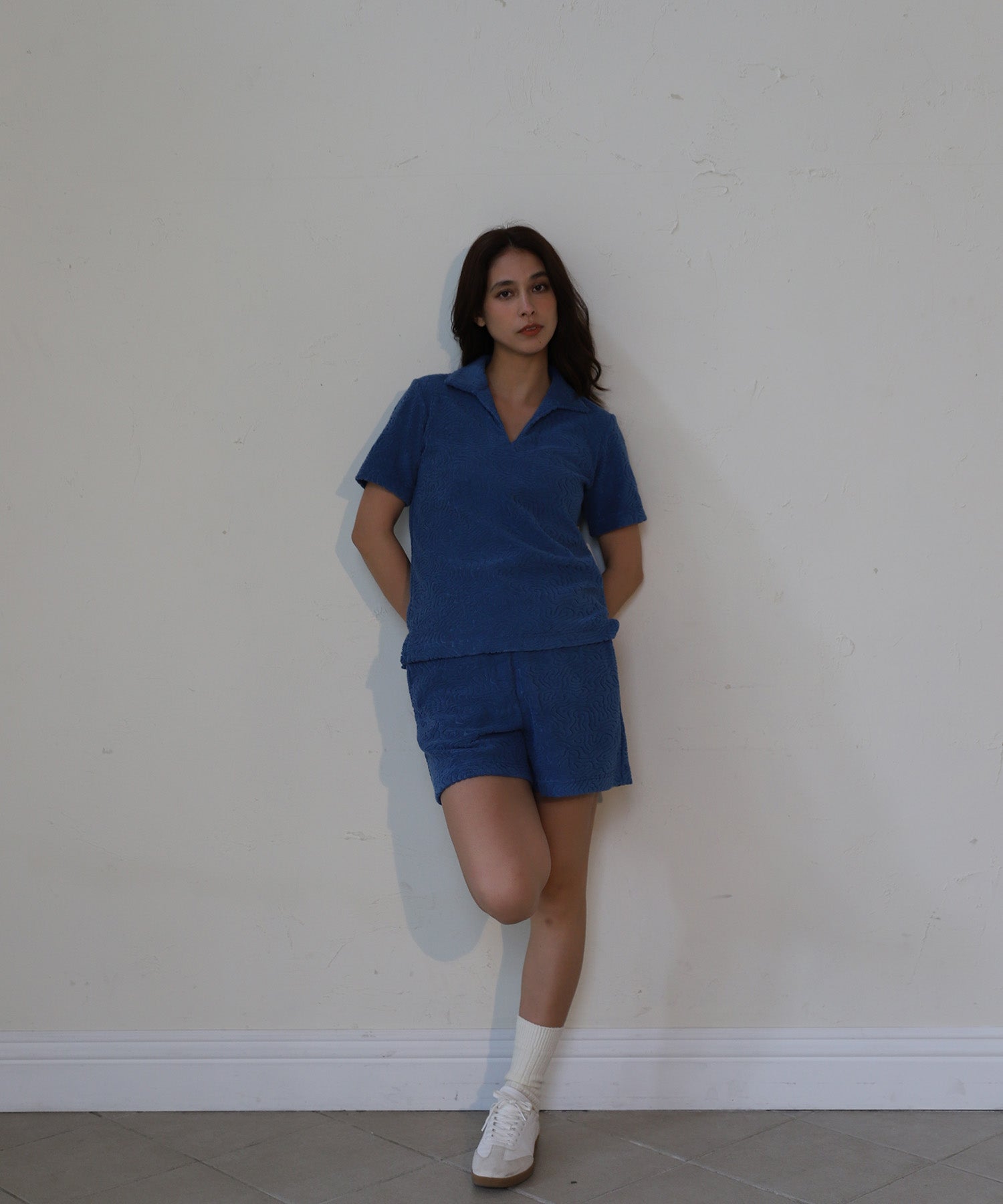 CORAL PILE SHORT PANTS – SEAGREEN