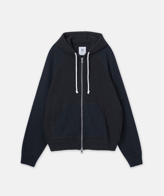 [Artículo de reserva] SUDADERA CON CAPUCHA COMBINADA ONI WAFFLE