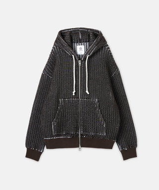 WOOL ONI WAFFLE HOODIE