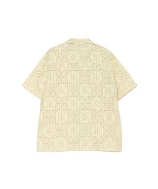 CROCHET STYLE JACQUARD SHIRTS