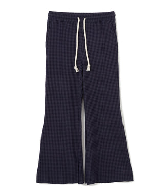 BIG WAFFLE FLARE PANTS