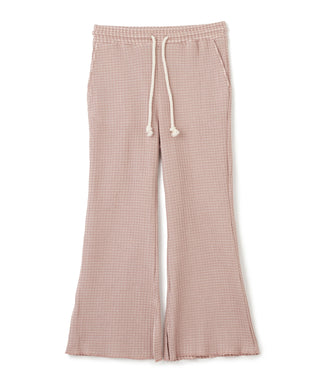 BIG WAFFLE FLARE PANTS