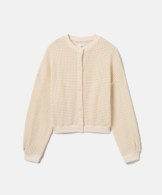 BIG WAFFLE CARDIGAN