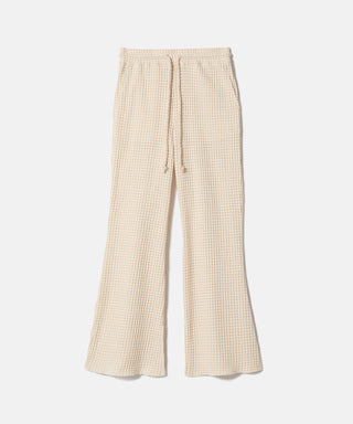 BIG WAFFLE FLARE PANTS