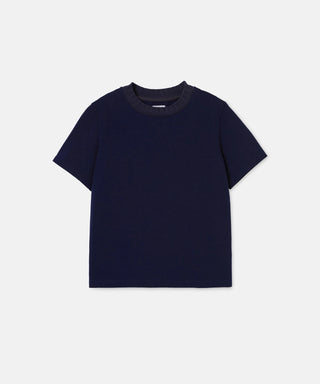 [SEAGREEN] KNIT RIB TIGHT T-SHIRT ニットリブタイトTシャツ