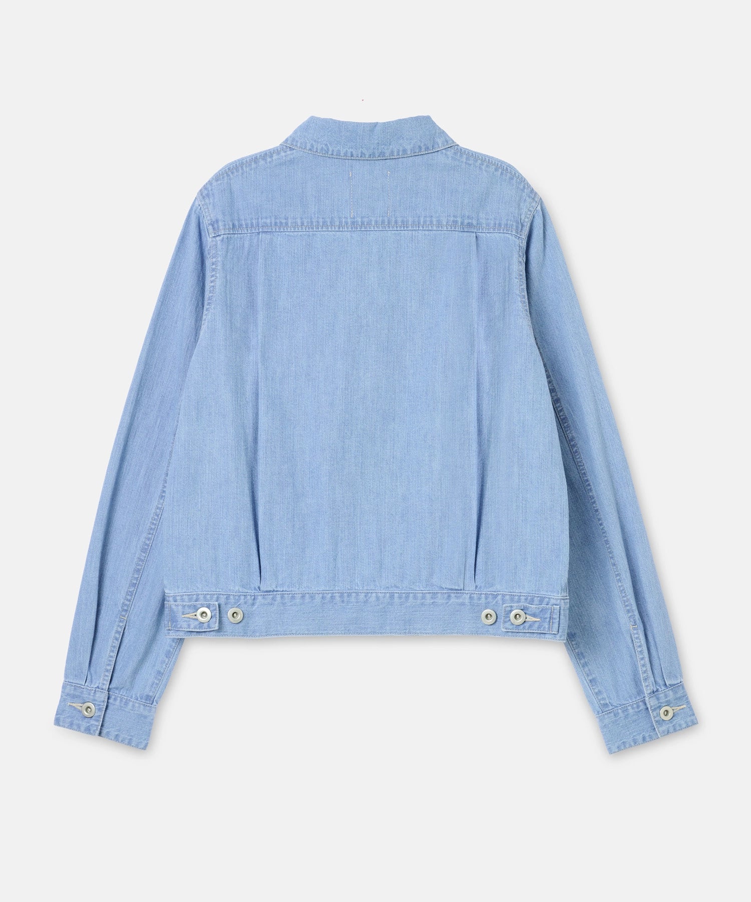 SUMMER DENIM TIGHT JACKET – SEAGREEN SUMMER DENIM TIGHT JACKET – SEAGREEN