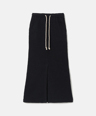[SEAGREEN] BIG WAFFLE SKIRT ビッグワッフルスカート