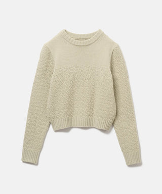 [SEAGREEN] ROCKY MERINO KNIT PULLOVER ロッキーメリノニットプルオーバー