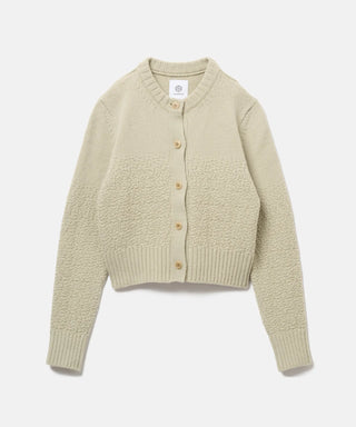 [SEAGREEN] ROCKY MERINO KNIT CARDIGAN ロッキーメリノニットカーディガン