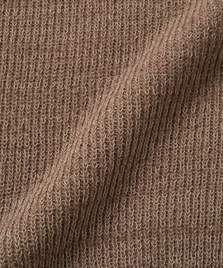 [SEAGREEN] WOOL WASHI KNIT CARDIGAN ウール和紙ニットカーディガン