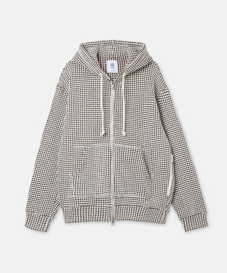 [SEAGREEN] BIG WAFFLE RELAX HOODIE ビッグワッフルリラックスフーディ