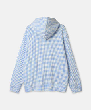 [SEAGREEN] BIG WAFFLE RELAX HOODIE ビッグワッフルリラックスフーディ