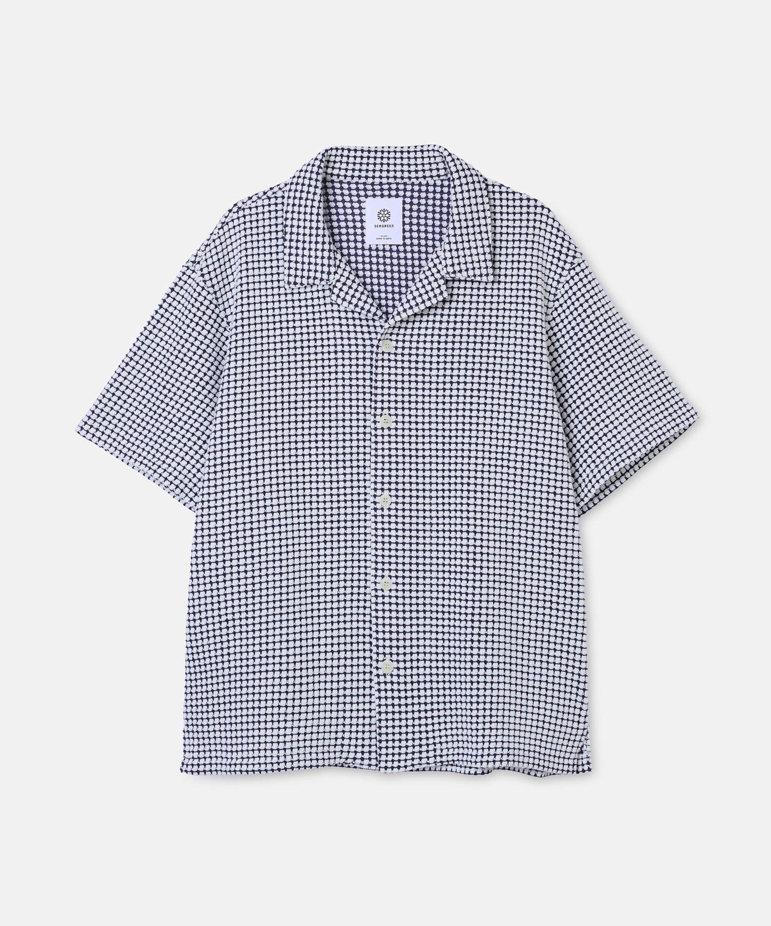 BIG WAFFLE SHIRT – SEAGREEN BIG WAFFLE SHIRT – SEAGREEN