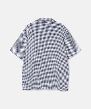 [SEAGREEN] BIG WAFFLE SHIRT ビッグワッフルシャツ