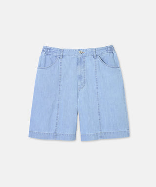 [SEAGREEN] SUMMER DENIM SHORTS サマーデニムショーツ