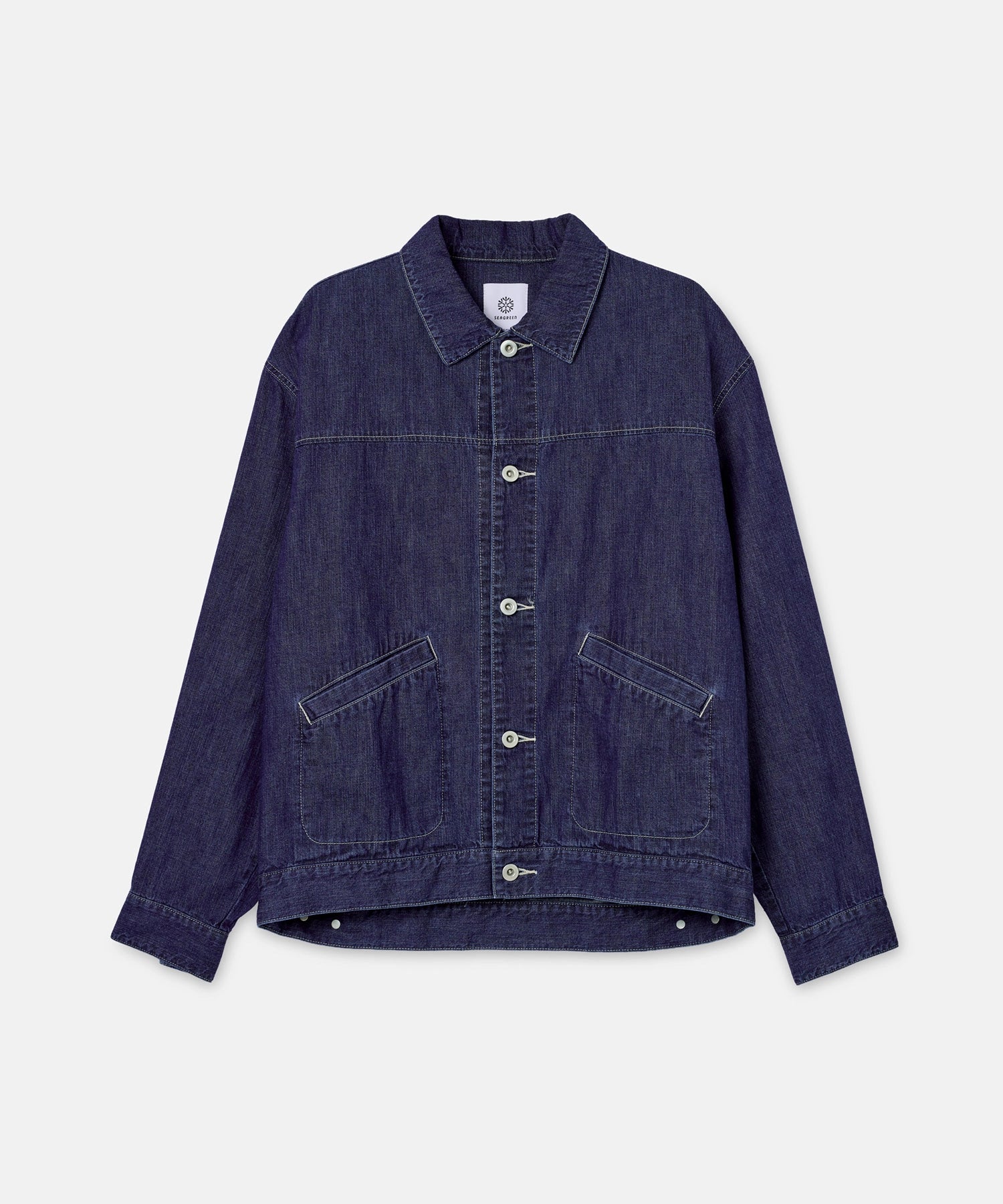 SUMMER DENIM JACKET – SEAGREEN