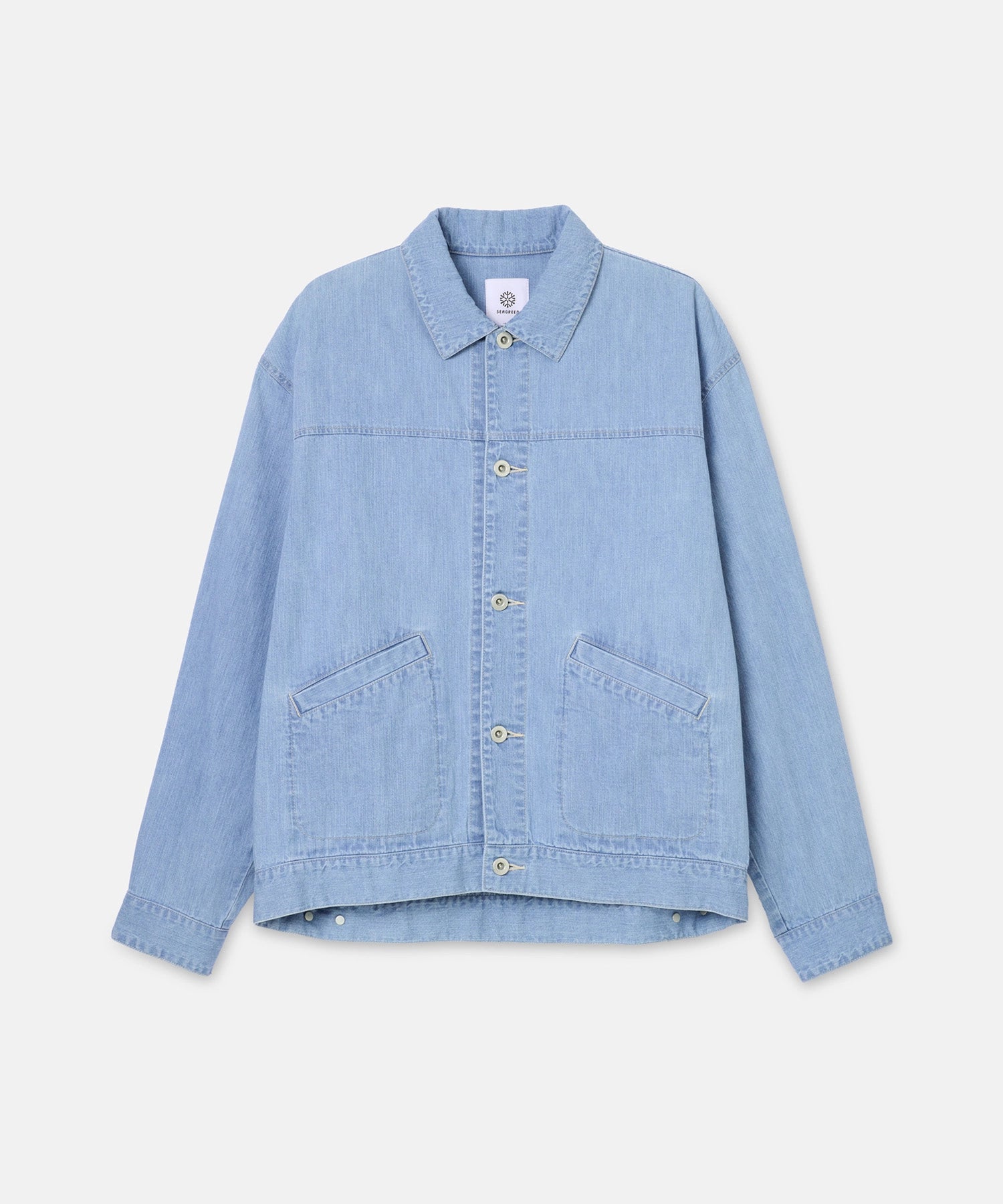 Seagreen デニム型ブルゾン　フェイクスエード SUMMER DENIM JACKET – SEAGREEN