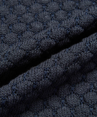 [SEAGREEN] PAPER WAFFLE CARDIGAN ペーパーワッフルカーディガン