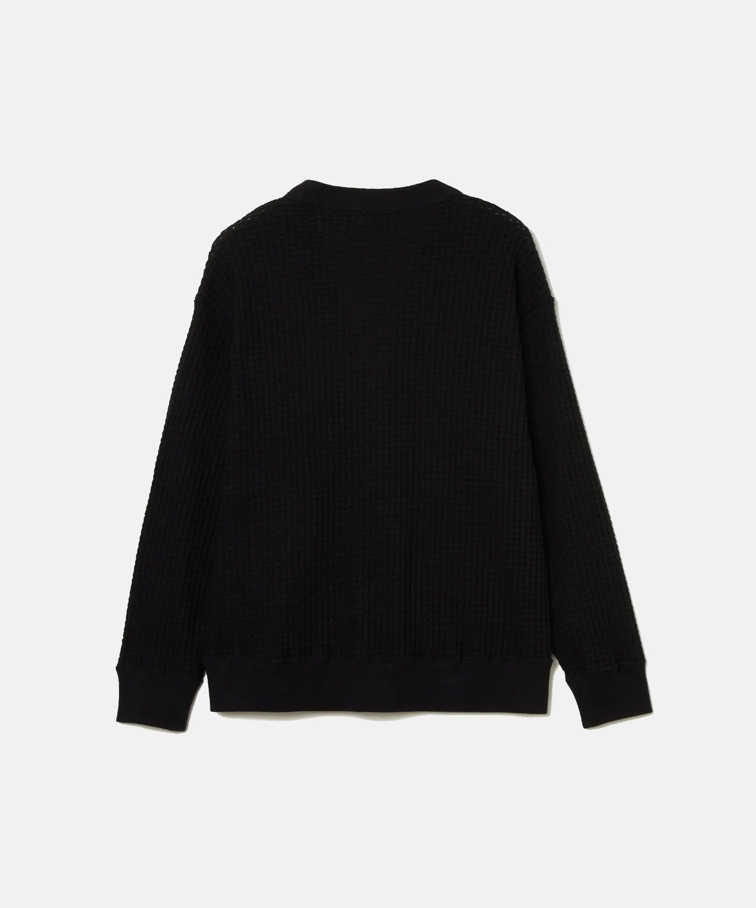 SUNSEA 21AW WAFFLE CARDIGAN 3 BLACK 日本製 SUNSEA 21AW WAFFLE CARDIGAN 3 BLACK 日本製 SUNSEA 21AW