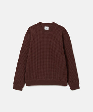 [SEAGREEN] BIG WAFFLE PULLOVER ビッグワッフルプルオーバー
