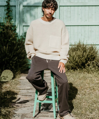 [SEAGREEN] OG FRENCH TERRY STRAIGHT PANTS フレンチテディストレートパンツ