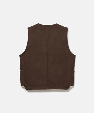 [SEAGREEN] ECO SUEDE HUNTING VEST エコスエードハンティングベスト