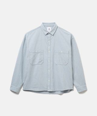 [SEAGREEN] LIGHT FLANNEL SHIRT ライトフランネルシャツ