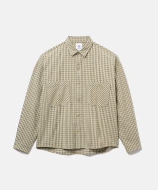 [SEAGREEN] LIGHT FLANNEL SHIRT ライトフランネルシャツ