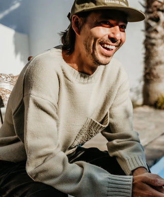 [SEAGREEN] ROCKY MERINO KNIT PULLOVER ロッキーメリノニットプルオーバー