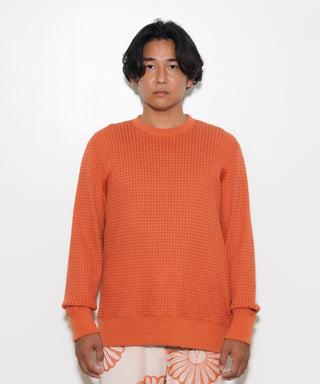 BIG WAFFLE PULLOVER