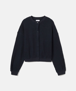 BIG WAFFLE CARDIGAN