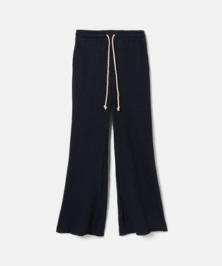BIG WAFFLE FLARE PANTS