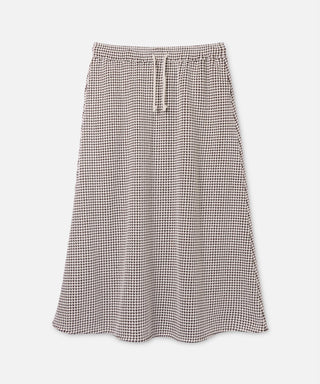 BIG WAFFLE FLARE SKIRT