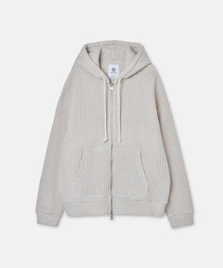 SUDADERA ONI WAFFLE CON CAPUCHA SEAGREEN