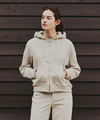 ONI WAFFLE HOODIE[オニワッフルフーディ] SEAGREEN