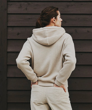 ONI WAFFLE HOODIE[オニワッフルフーディ] SEAGREEN