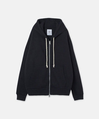 SUDADERA ONI WAFFLE CON CAPUCHA SEAGREEN