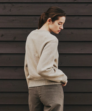 FRENCH TERRY KNIT PULLOVER[フレンチテディニットプルオーバー] SEAGREEN