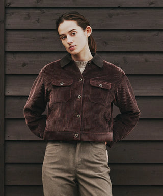 WIDE WALE CORDUROY TRACKER JACKET[ワイドウェールコーデュロイトラッカージャケット] SEAGREEN