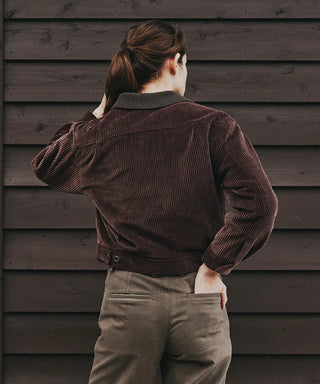 WIDE WALE CORDUROY TRACKER JACKET[ワイドウェールコーデュロイトラッカージャケット] SEAGREEN