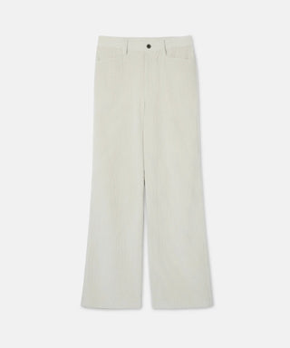 PANTALONES RECTOS DE PANA WIDE WALE [Pantalones rectos de pana Wide Wale] SEAGREEN