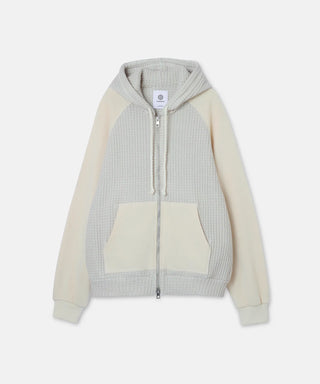 SUDADERA COMBINADA ONI WAFFLE CON CAPUCHA SEAGREEN