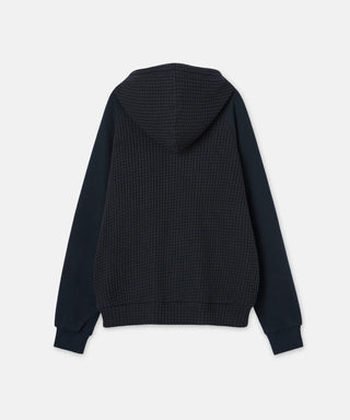SUDADERA COMBINADA ONI WAFFLE CON CAPUCHA SEAGREEN