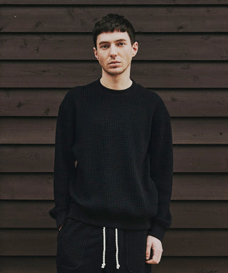 ONI WAFFLE PULLOVER[オニワッフルプルオーバー] SEAGREEN