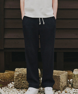 ONI WAFFLE STRAIGHT PANTS[オニワッフルストレートパンツ] SEAGREEN