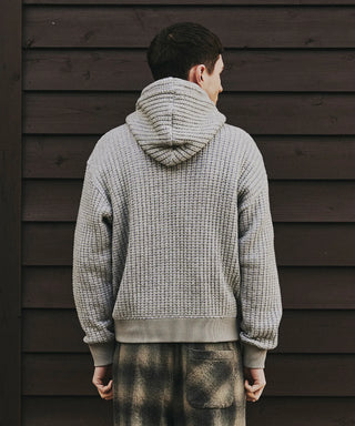 WOOL ONI WAFFLE HOODIE[ウールオニワッフルフーディ] SEAGREEN