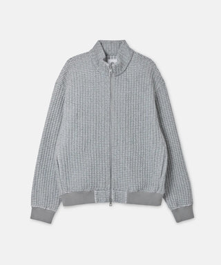 WOOL ONI WAFFLE BLOUSON[ウールオニワッフルブルゾン] SEAGREEN