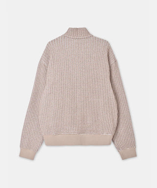 WOOL ONI WAFFLE BLOUSON[ウールオニワッフルブルゾン] SEAGREEN